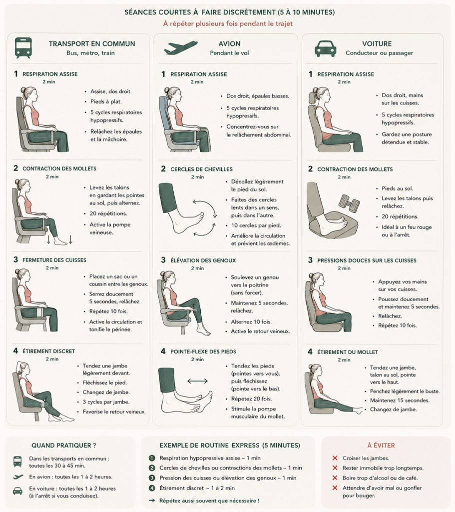 Exercices Gym hypopressive transports - Alliance Pornic